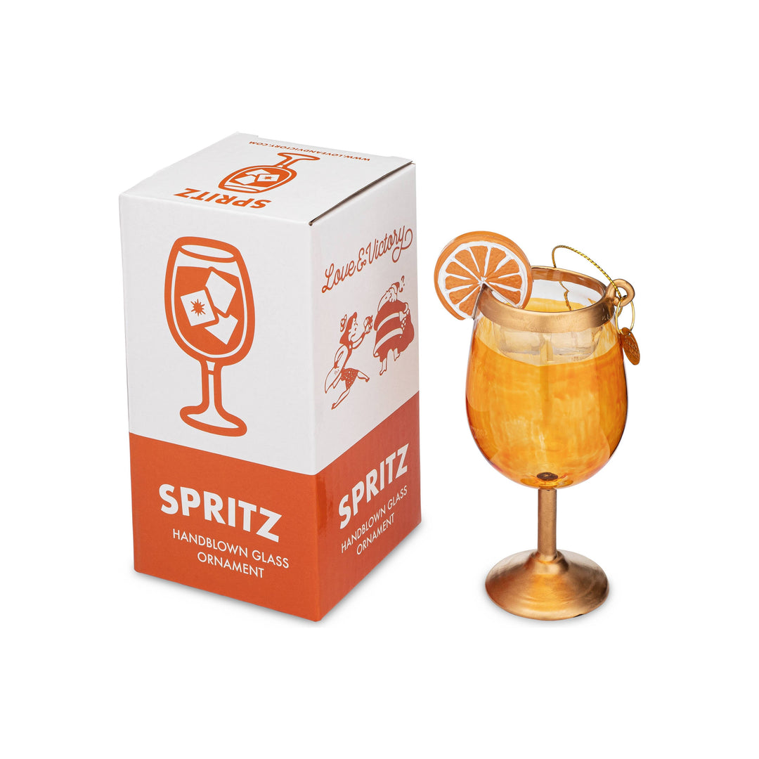 Spritz Cocktail Christmas Ornament