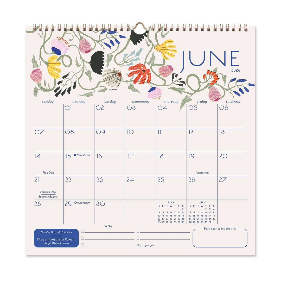 2026 Garden Party Calendar
