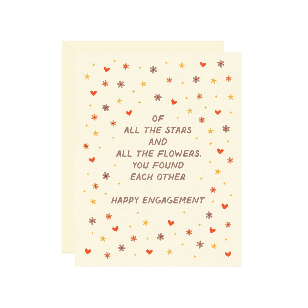 Stars & Flowers Card
