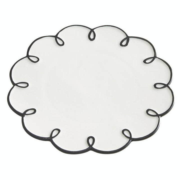 Scalloped Appetizer Plates