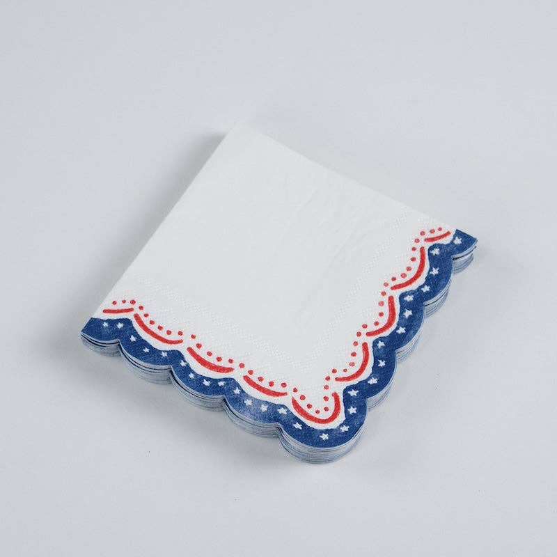 Patriotic Cocktail Napkins