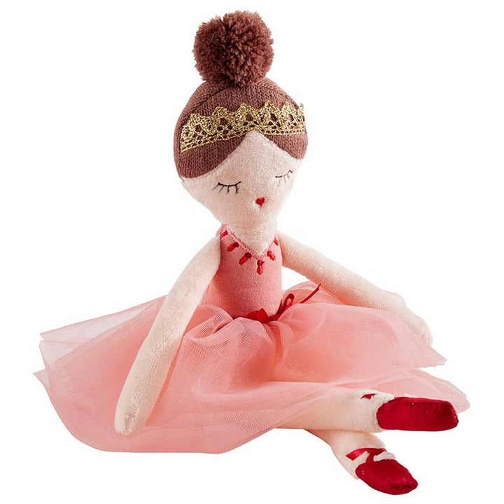 Pink Ballerina Plush Doll