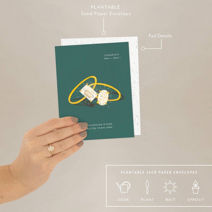 Wedding Rings  Card