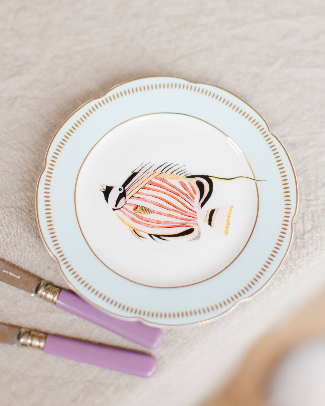 Fishy Tea Plates
