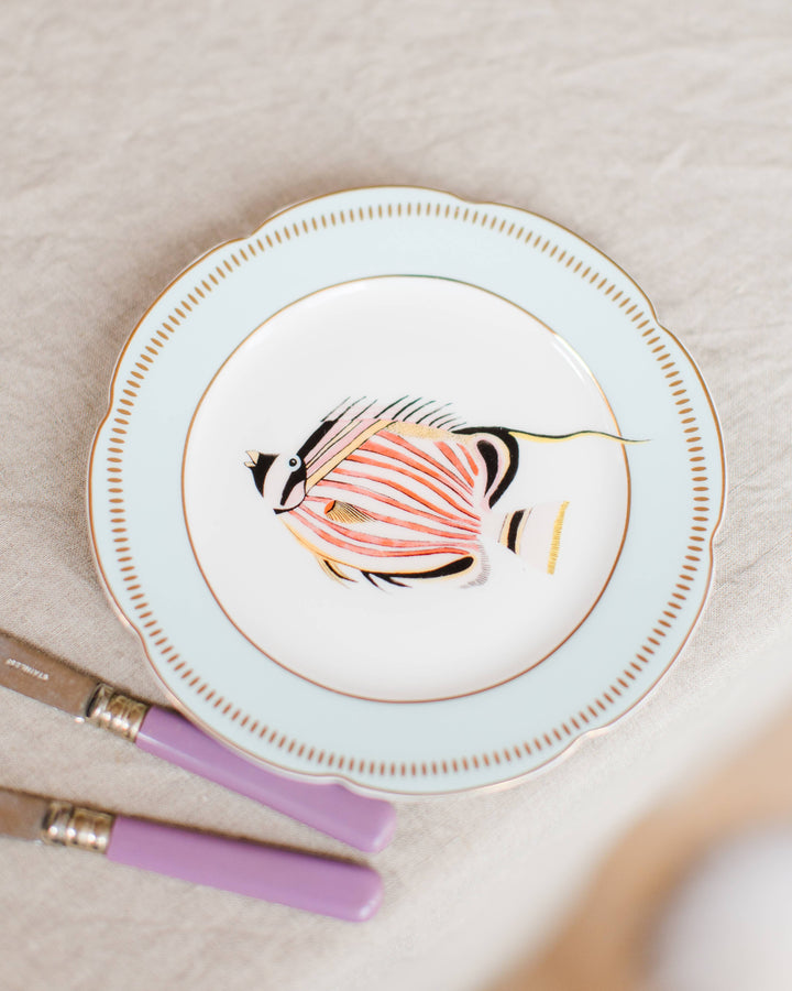 Fishy Tea Plates