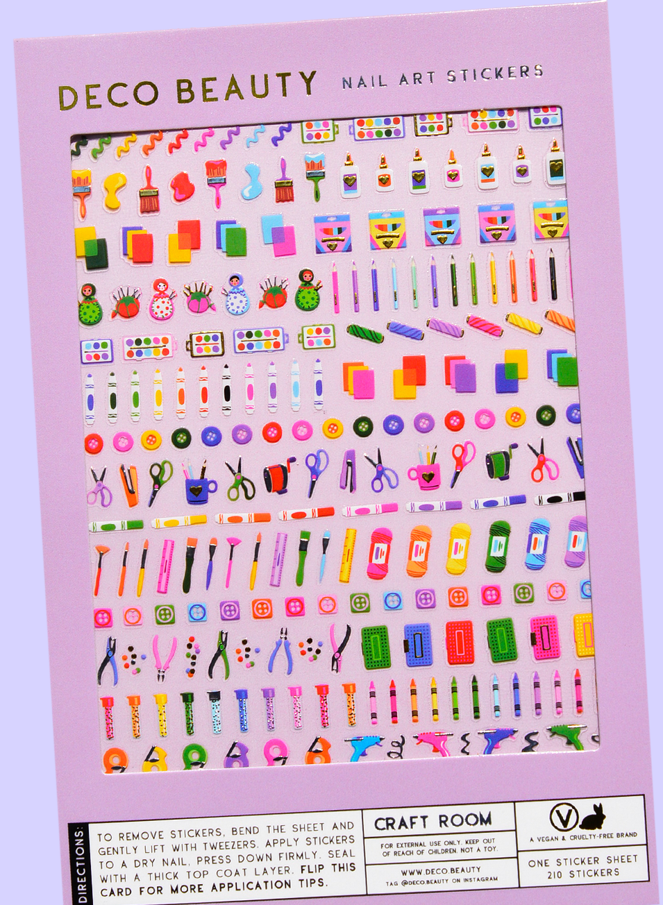Craft Room Nail Art Stickers