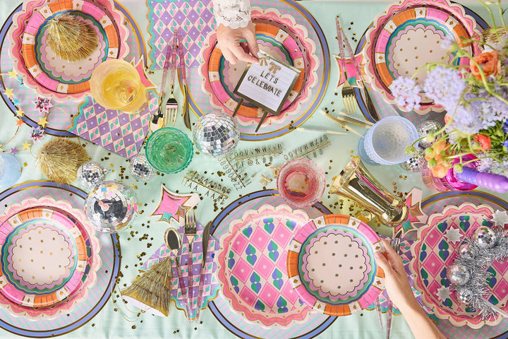 Welcome To The Circus Dessert Plates