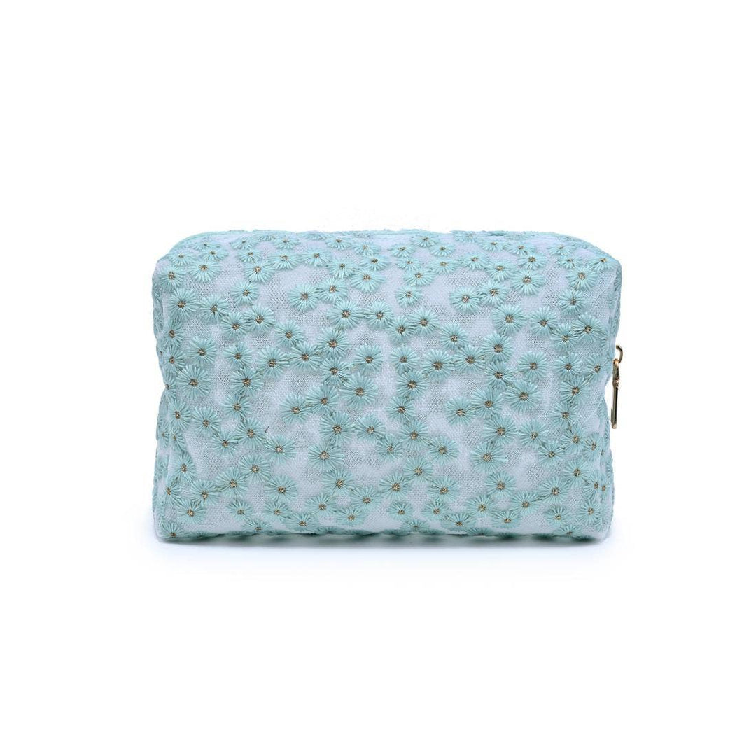 Daisy Red Pouch