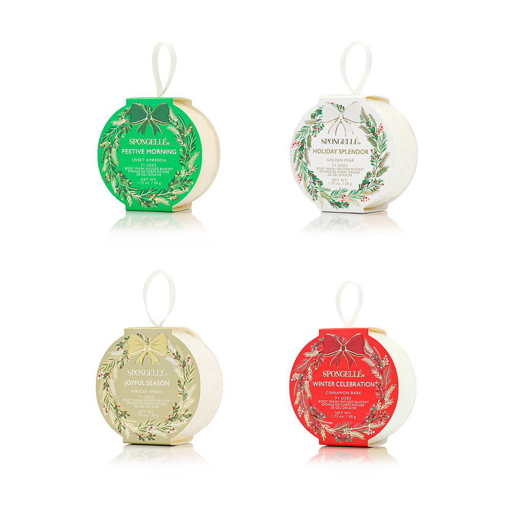 Holiday Wreath Body Buffer Assorted Pack