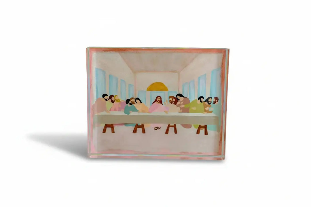 Pastel Last Supper Block