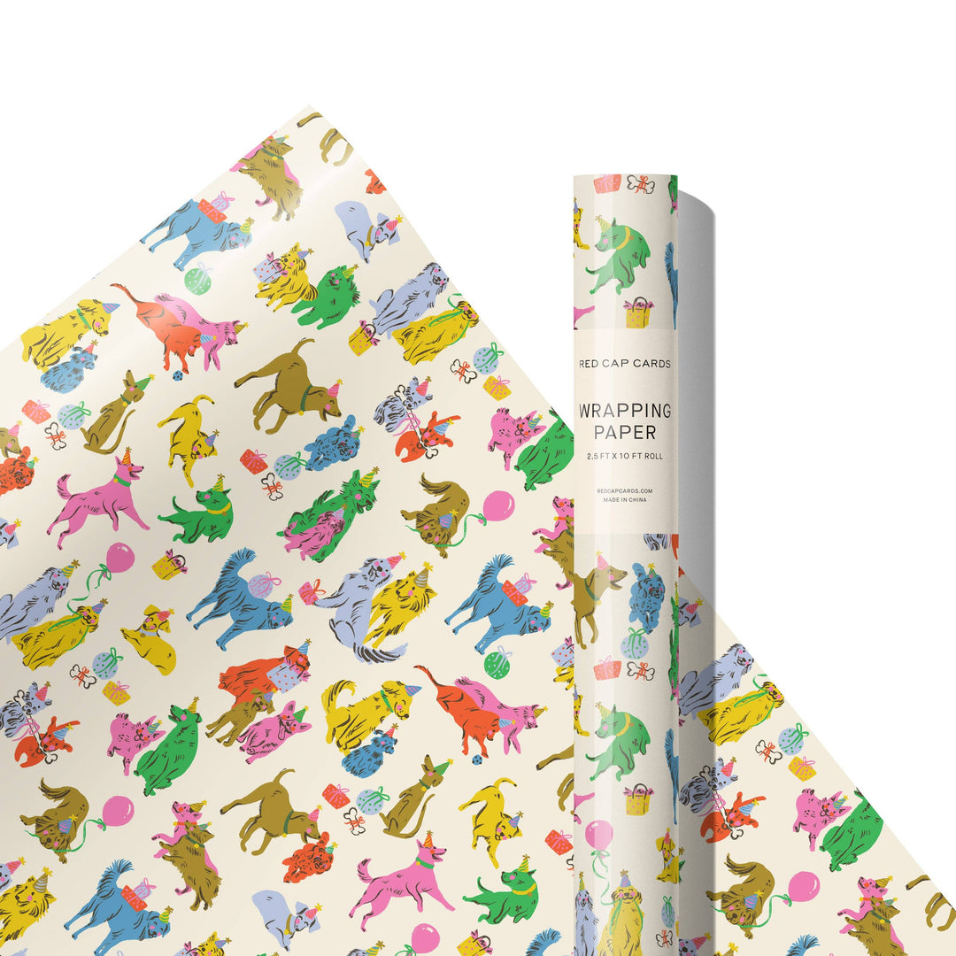 Puppy Party Gift Wrap