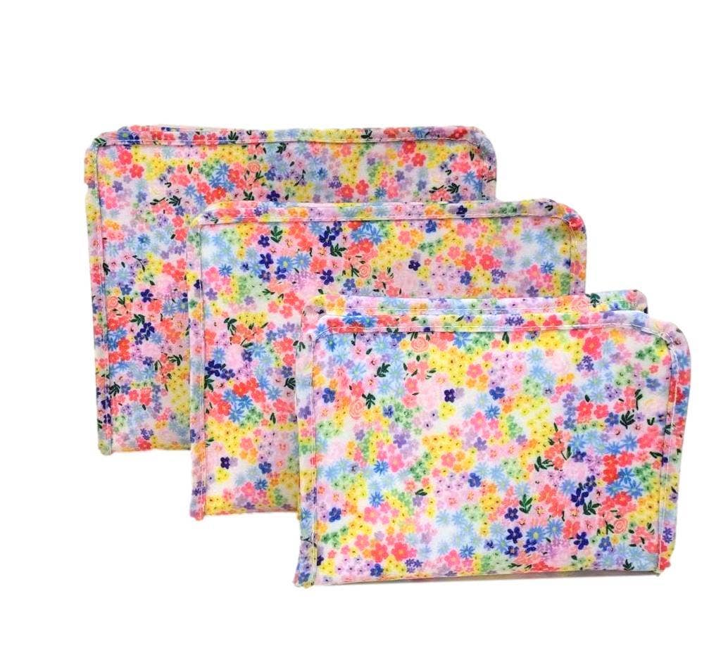 Meadow Floral Large Zip Pouch