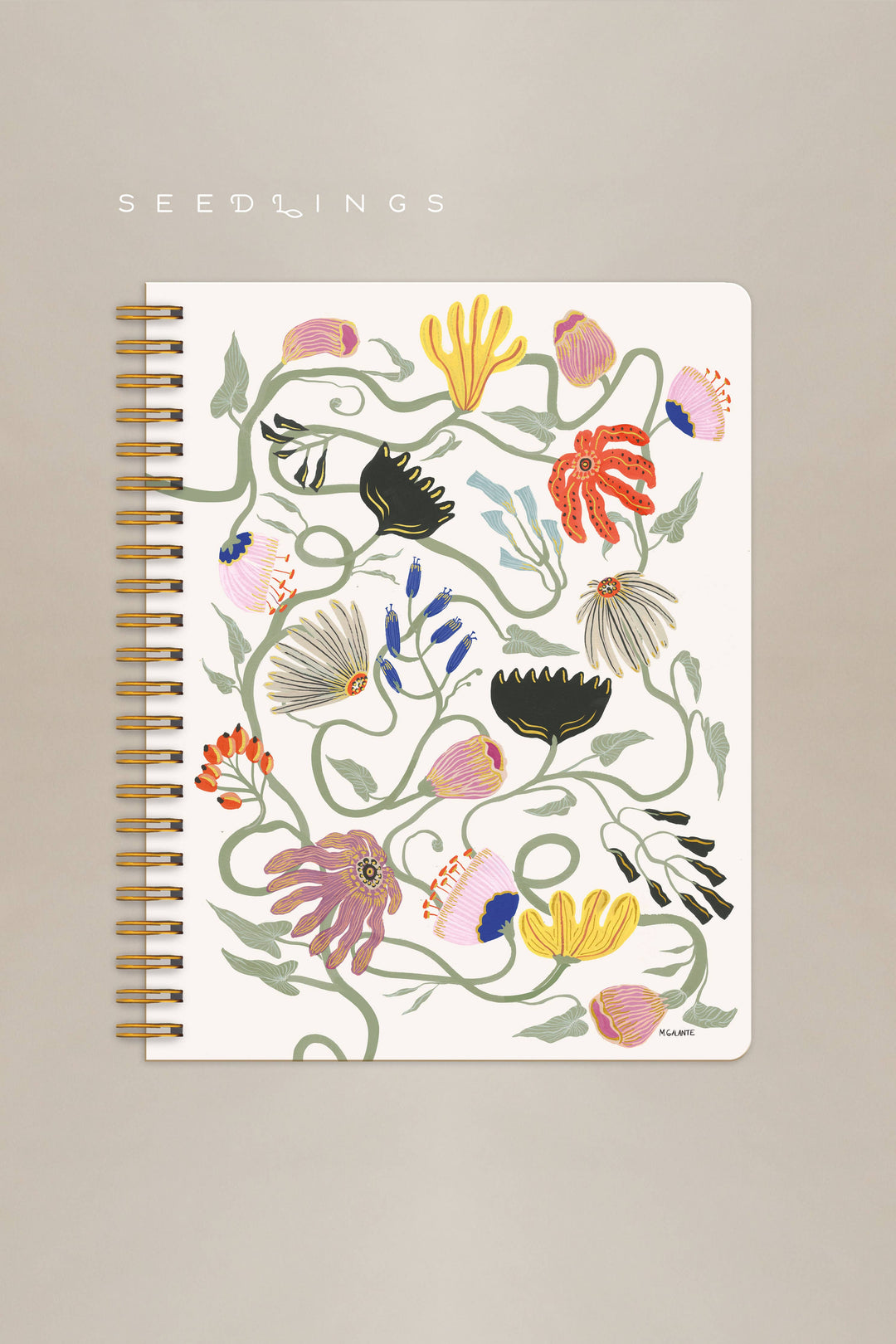 Francis Floral Big Notebook