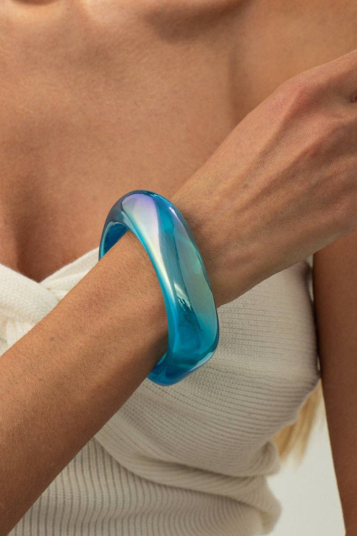 Iridescent Bracelet: Green