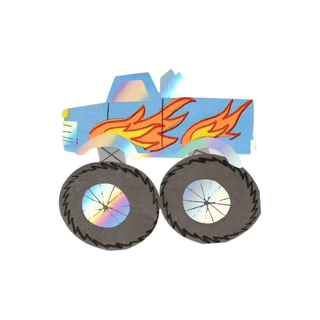 Monster Truck Napkins
