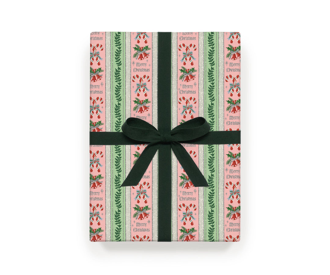 Candy Cane Stripe Wrapping Paper