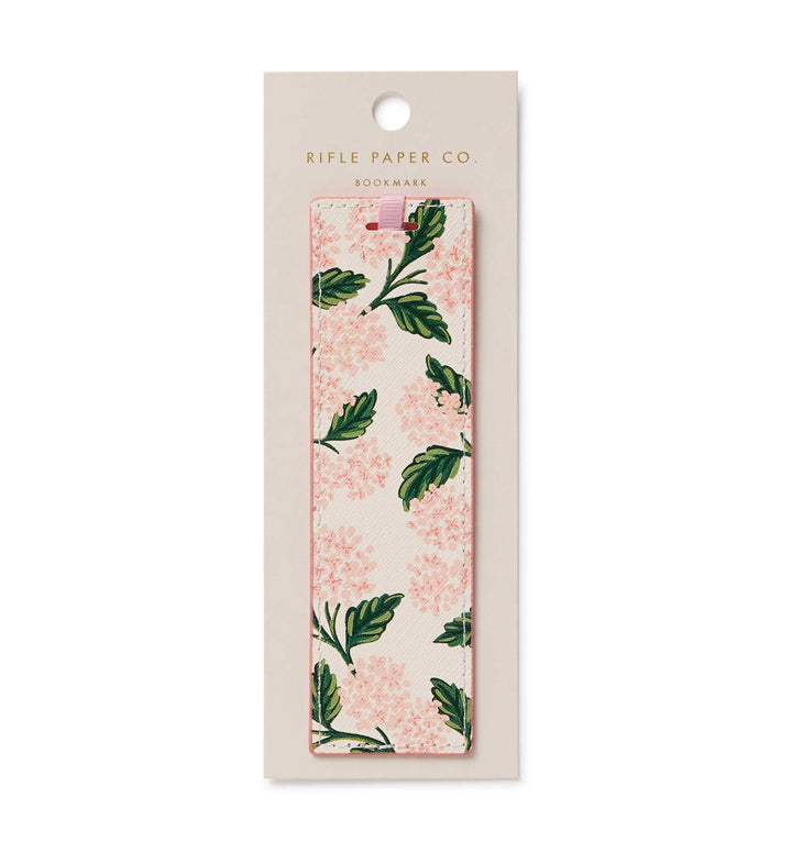 Pink Hydrangea Bookmark