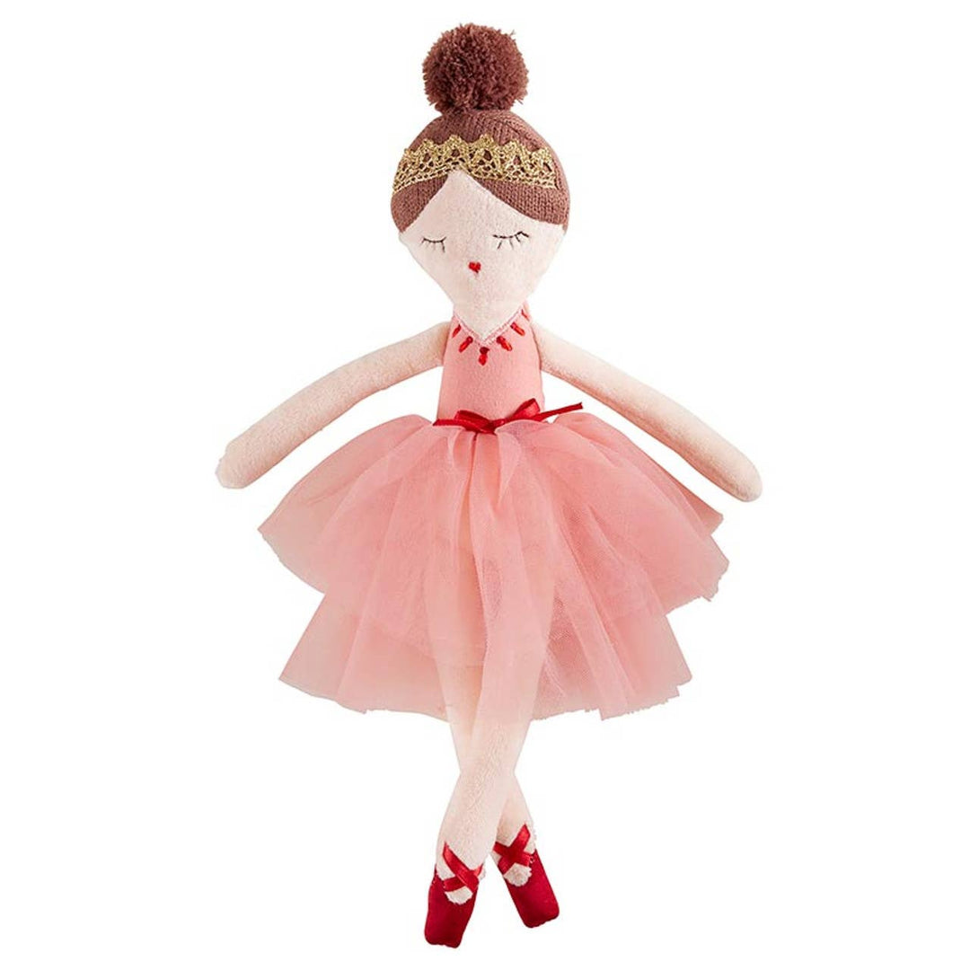Pink Ballerina Plush Doll