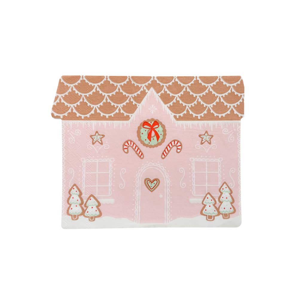 Baking Spirits Bright Gingerbread Large Napkins