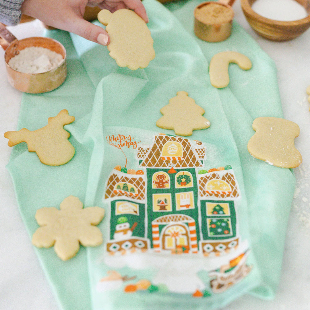 Gingerbread House Kitchen Towel