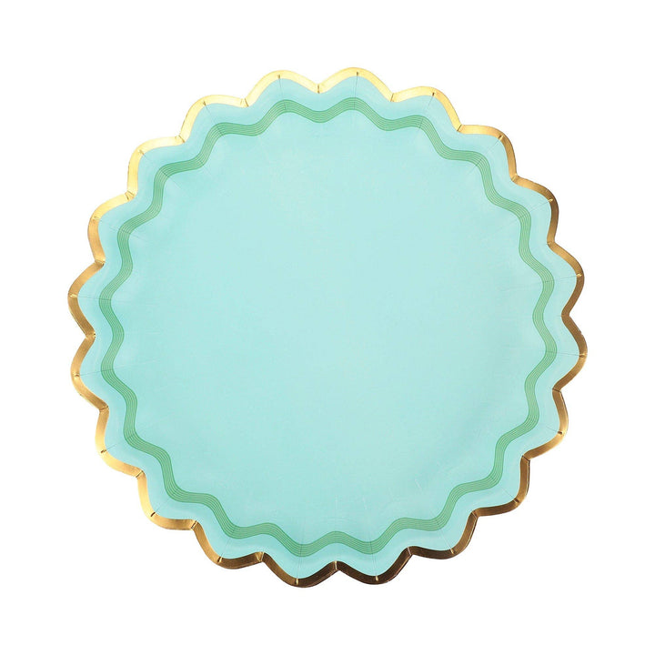 Rainbow Ric Rac Plates