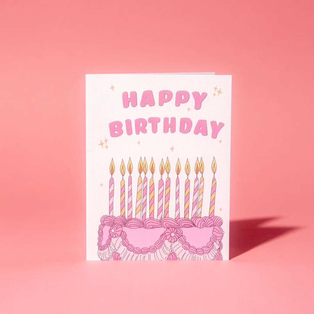 Candles Cake Card