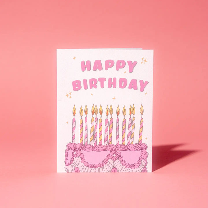 Candles Cake Card