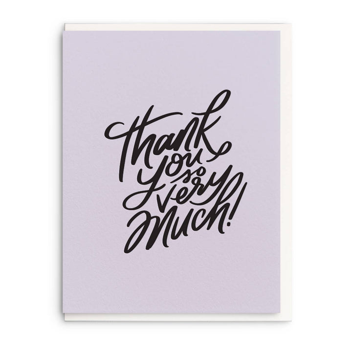 So Very Much Greeting Card
