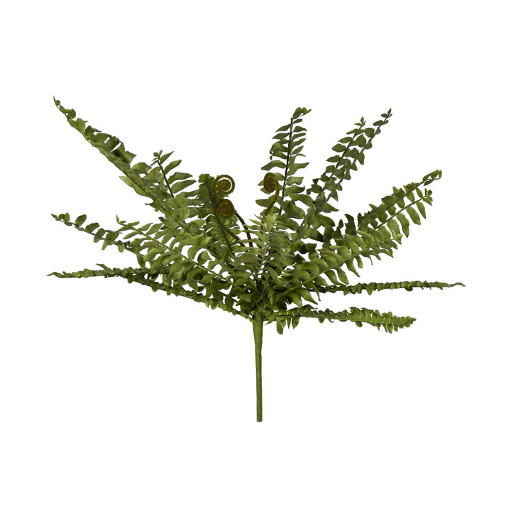Artificial Green Boston Fern Bush