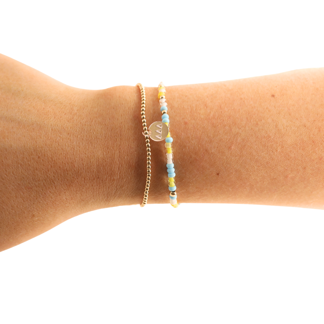 Tri Delta Bracelet Stack
