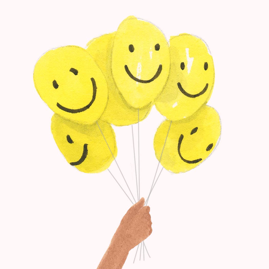 A Smiley Bunch Card
