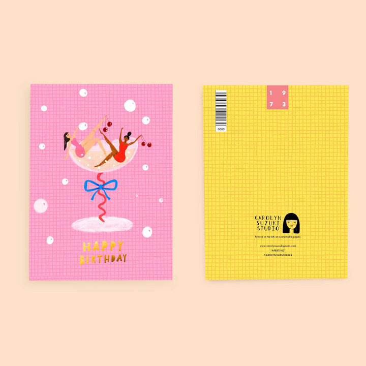 Aperitivo Birthday Card