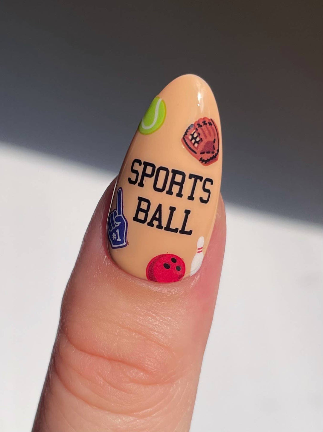 Sports Nail Art Stickers