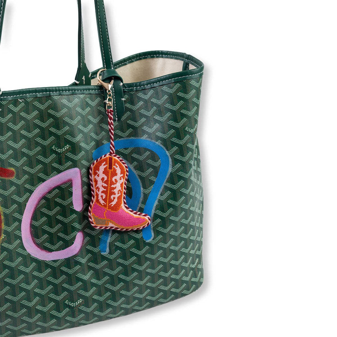 Cowboy Boot Bag Charm