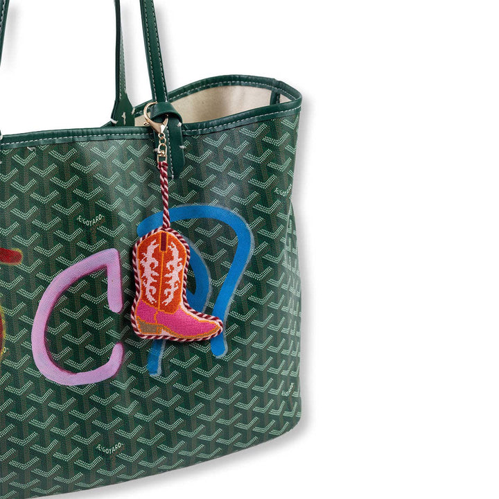 Cowboy Boot Bag Charm