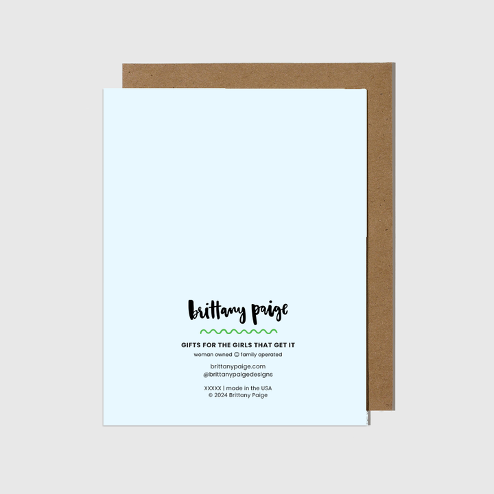 Seltzer Water  Card
