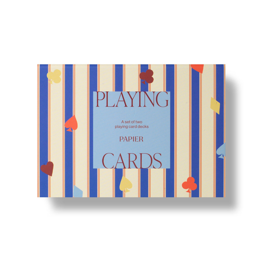 Suits & Stripes Playing Cards