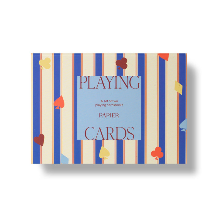 Suits & Stripes Playing Cards