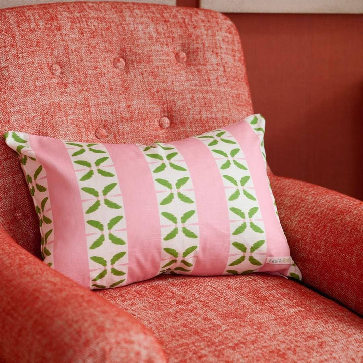 Petal Stripe Pillow