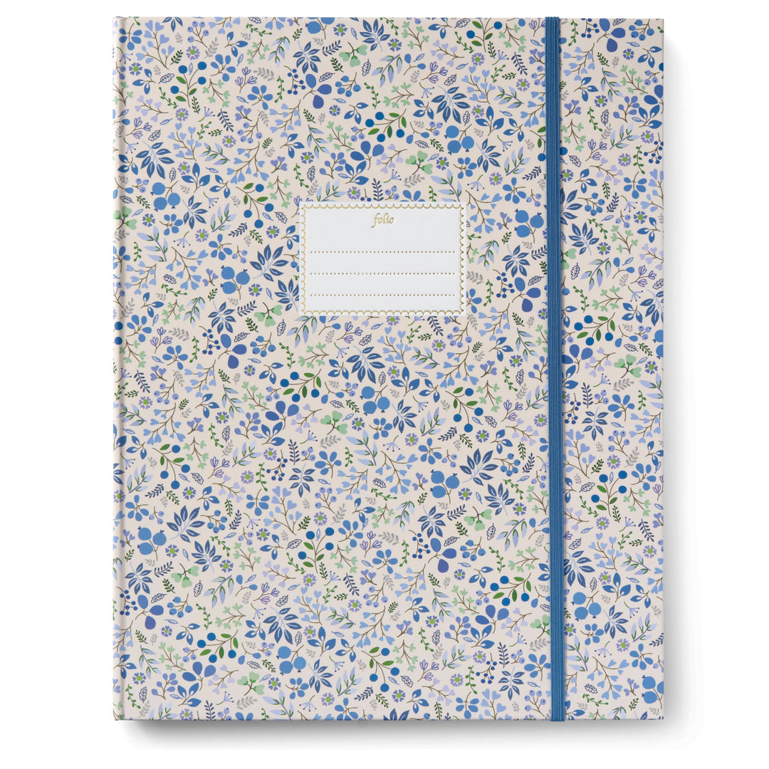 Folio: Blue Floral