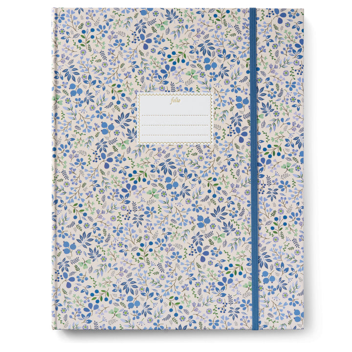 Folio: Blue Floral