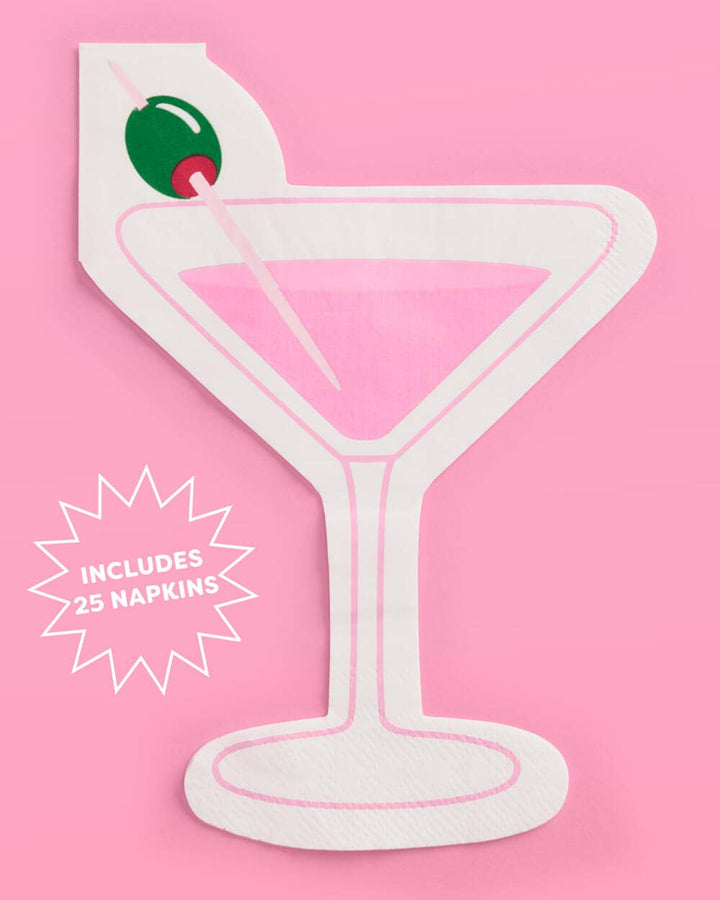 Dirty Martini Napkins