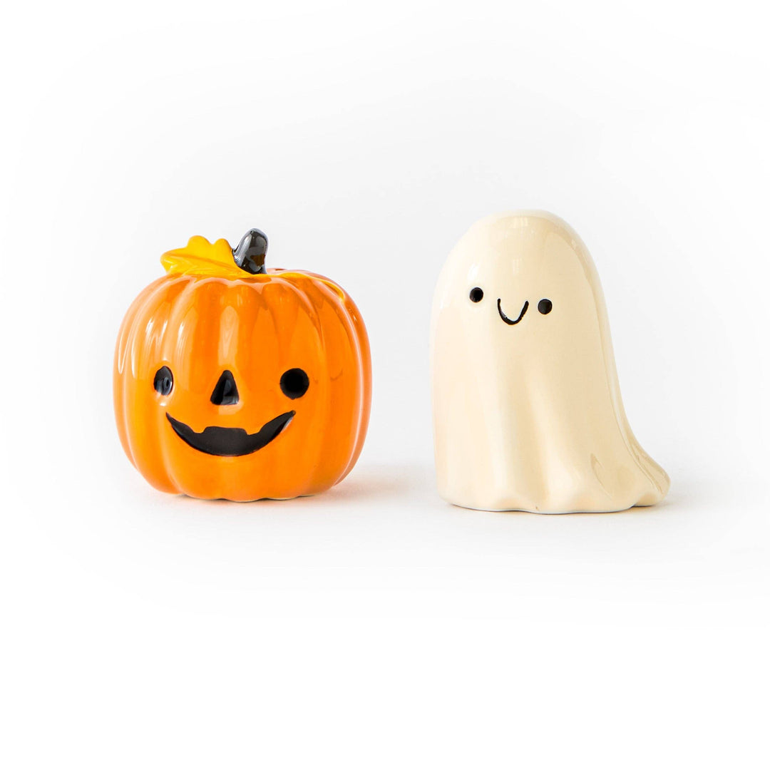 Spooky Friends Ceramic Salt & Pepper Shakers