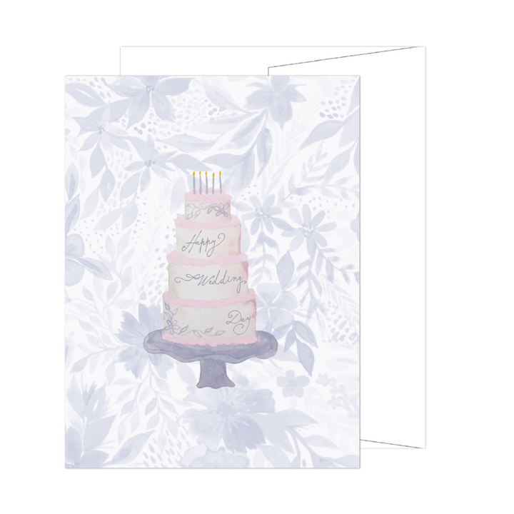 Wedding Day Cake Card