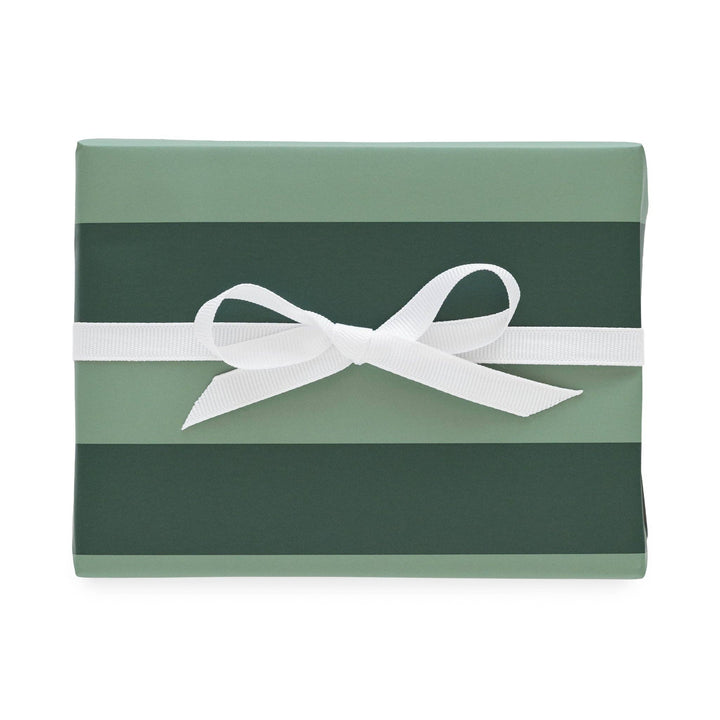 Green Stripe Wrapping Paper