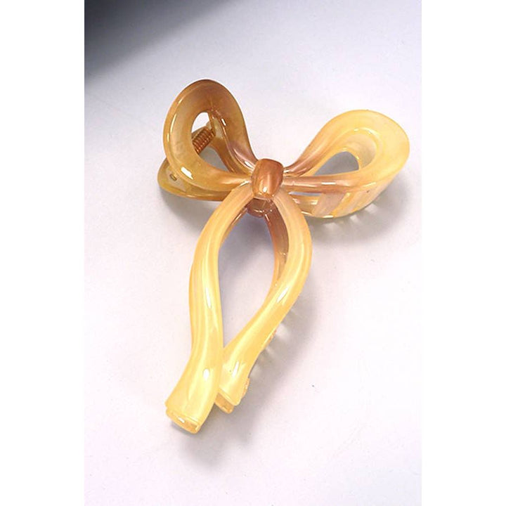 Red Matte Bow Clip