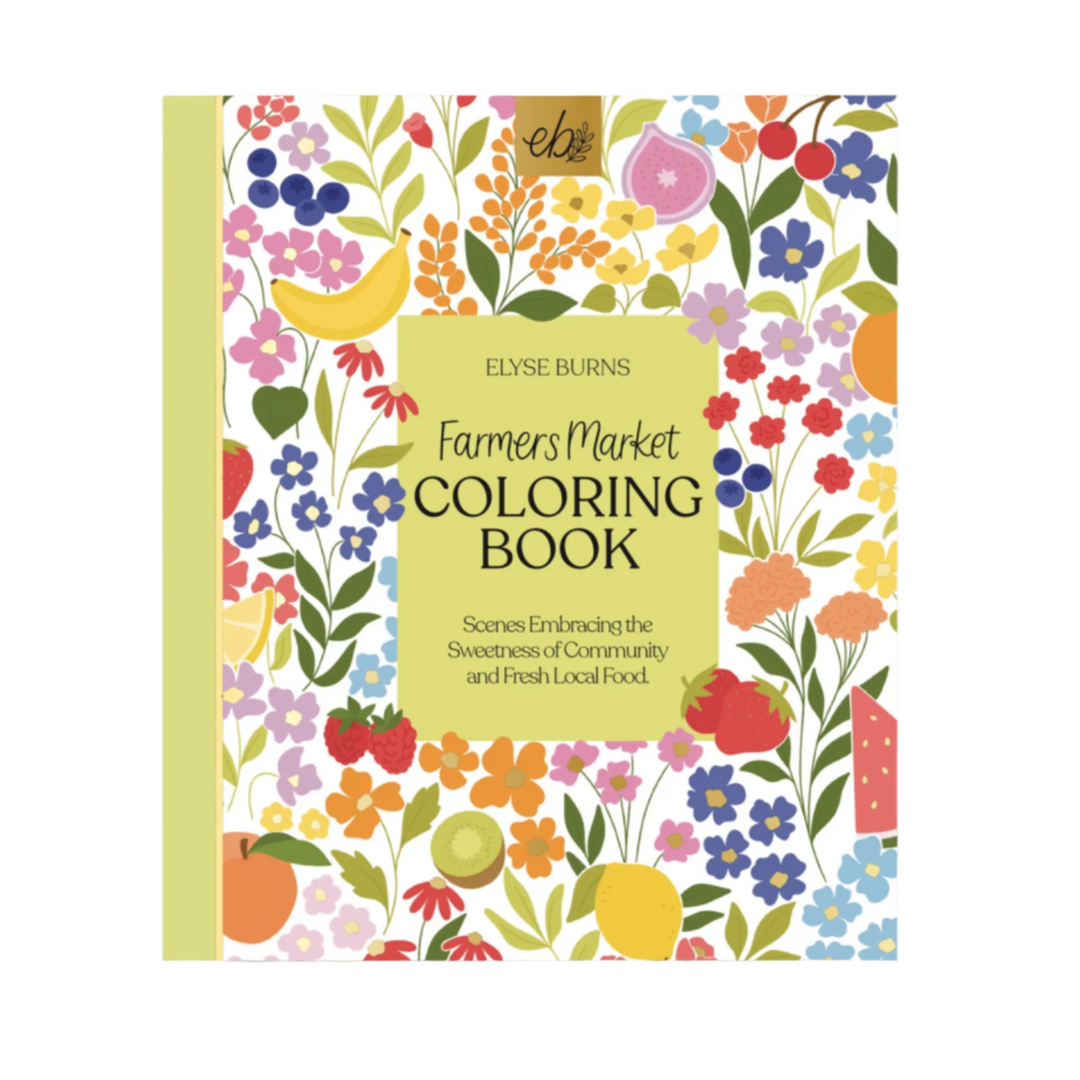 Farmers Market Coloring Book