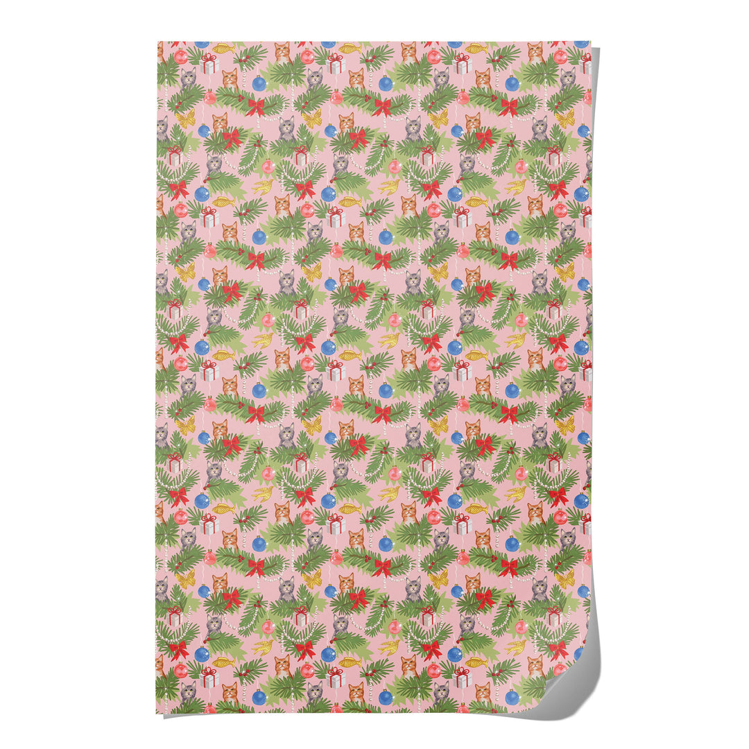 Meowy Christmas Gift Wrap