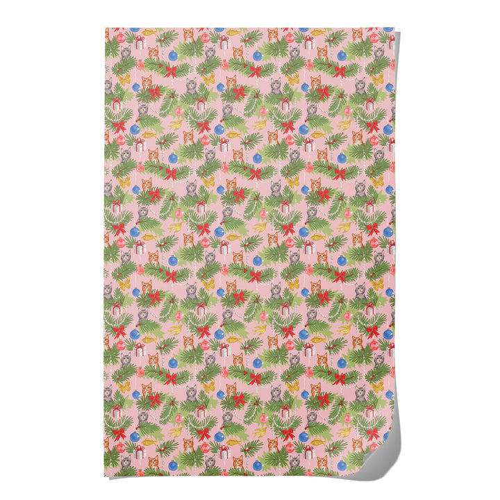Meowy Christmas Gift Wrap