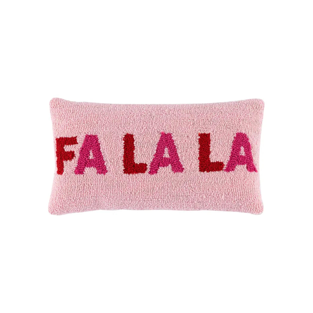 Pink Fa La La Pillow